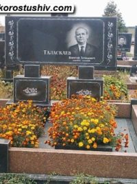 Подвійний пам'ятник з граніту ДМ-198