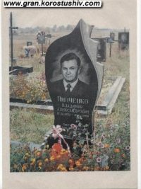 Одинарний пам'ятник з граніту ОМ-288