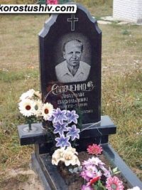 Одинарний пам'ятник з граніту ОМ-271