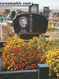 Подвійний пам'ятник з граніту ДМ-220