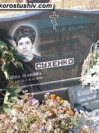 Одинарний пам'ятник з граніту ОМ-243