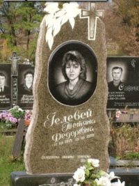 Одинарные памятники из гранита ОМ-473