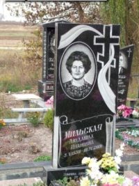 Одинарний пам'ятник з граніту ОМ-039