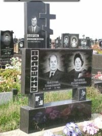 Подвійний пам'ятник з граніту ДМ-087