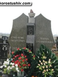 Подвійний пам'ятник з граніту ДМ-038