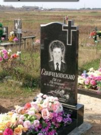 Одинарные памятники из гранита ОМ-446
