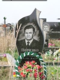 Одинарные памятники из гранита ОМ-424