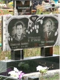 Одинарные памятники из гранита ОМ-405