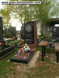 Одинарный памятник с гранита ОМ-329