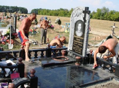 Обустройство могилы под ключ!