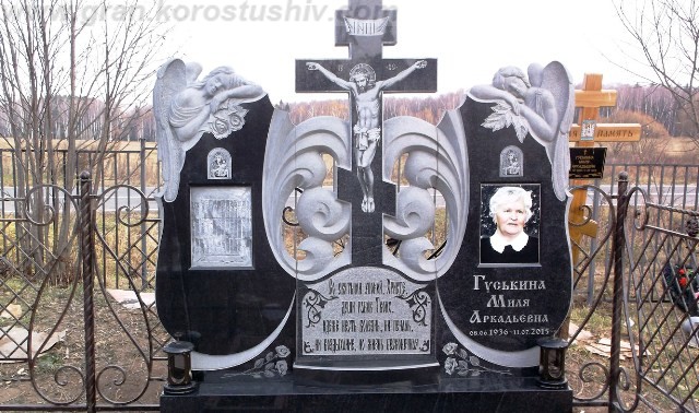 заказать памятник с ангелом