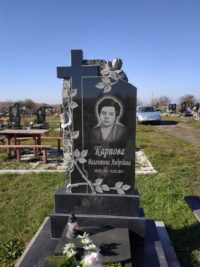 Одинарный памятник с гранита ОМ-402