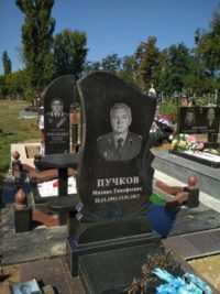 Одинарный памятник с гранита ОМ-409