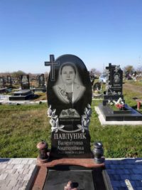Одинарный памятник с гранита ОМ-416