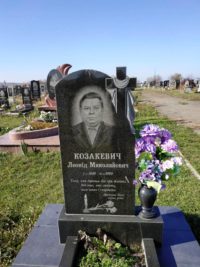 Одинарный памятник с гранита ОМ-418