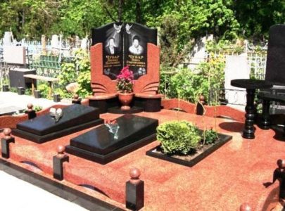 Заказ цветных памятников