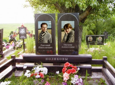 Цветная фотокерамика на памятник