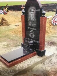 Одинарный памятник с гранита ОМ-429