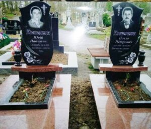 пам'ятник чорно білий і кольоровий камінь Коростишів київ Україна фото ціна gfvznybr xjhyj ,skbq s rjkmjhjdbq rfvsym