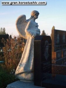 пам ятники дитячі з ангелами граніт під ключ Коростишів київ