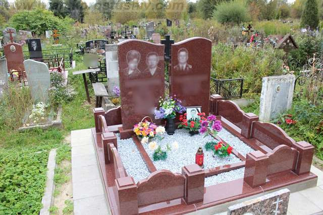 замовити пам'ятник на двох Коростишів київ Україна фото ціна