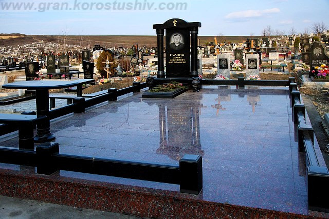 замовити пам'ятник на могилу в києві Коростишів київ Україна фото ціна