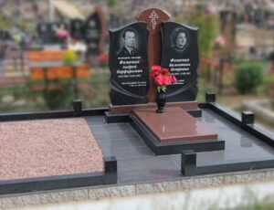 подвійні памятники граніт камінь під ключ Коростишів київ Україна