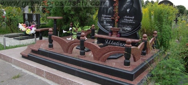 каталог подвійних пам ятників під ключ граніт Коростишів київ Україна фото ціна