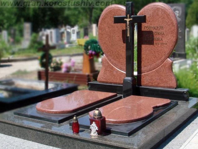 пам ятники Київ ціна під ключ граніт Коростишів Україна фото