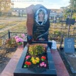 одинарний памятник з граніту під ключ граніт Коростишів київ Україна фото ціна