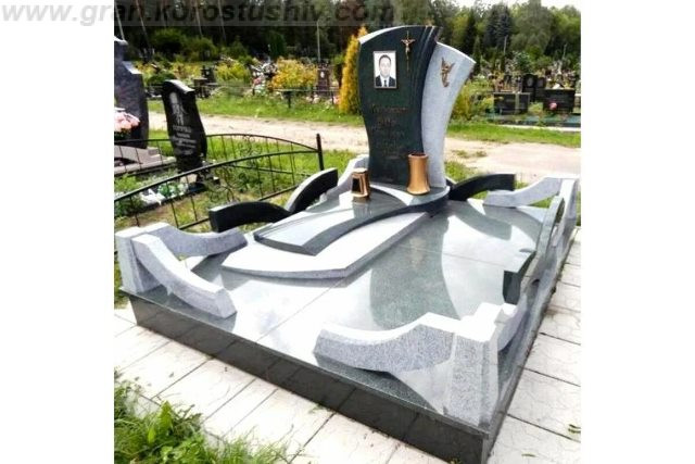 виготовлення памятників місто Київ під ключ граніт Коростишів Україна фото ціна